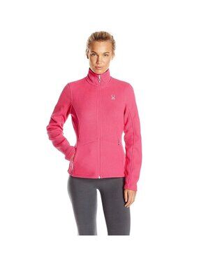 Spyder Jacket Womens Size L Hot Pink Endure Core Sweater Full-Zip